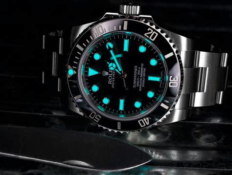 rolex day date lume|Rolex chromalight blue.